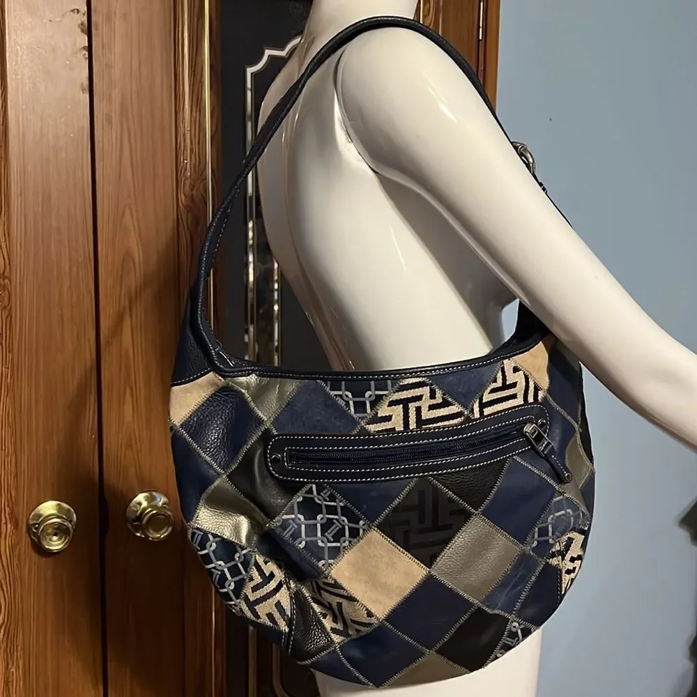 Leather Tignanello Hobo Bag